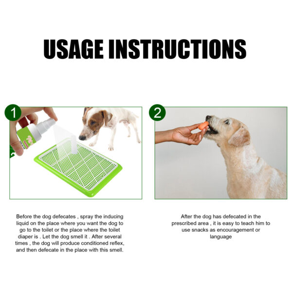 Yegbong Pet Positioning Toilet Inducer Pet Toilet Positioning Toilet Trainer - Image 4